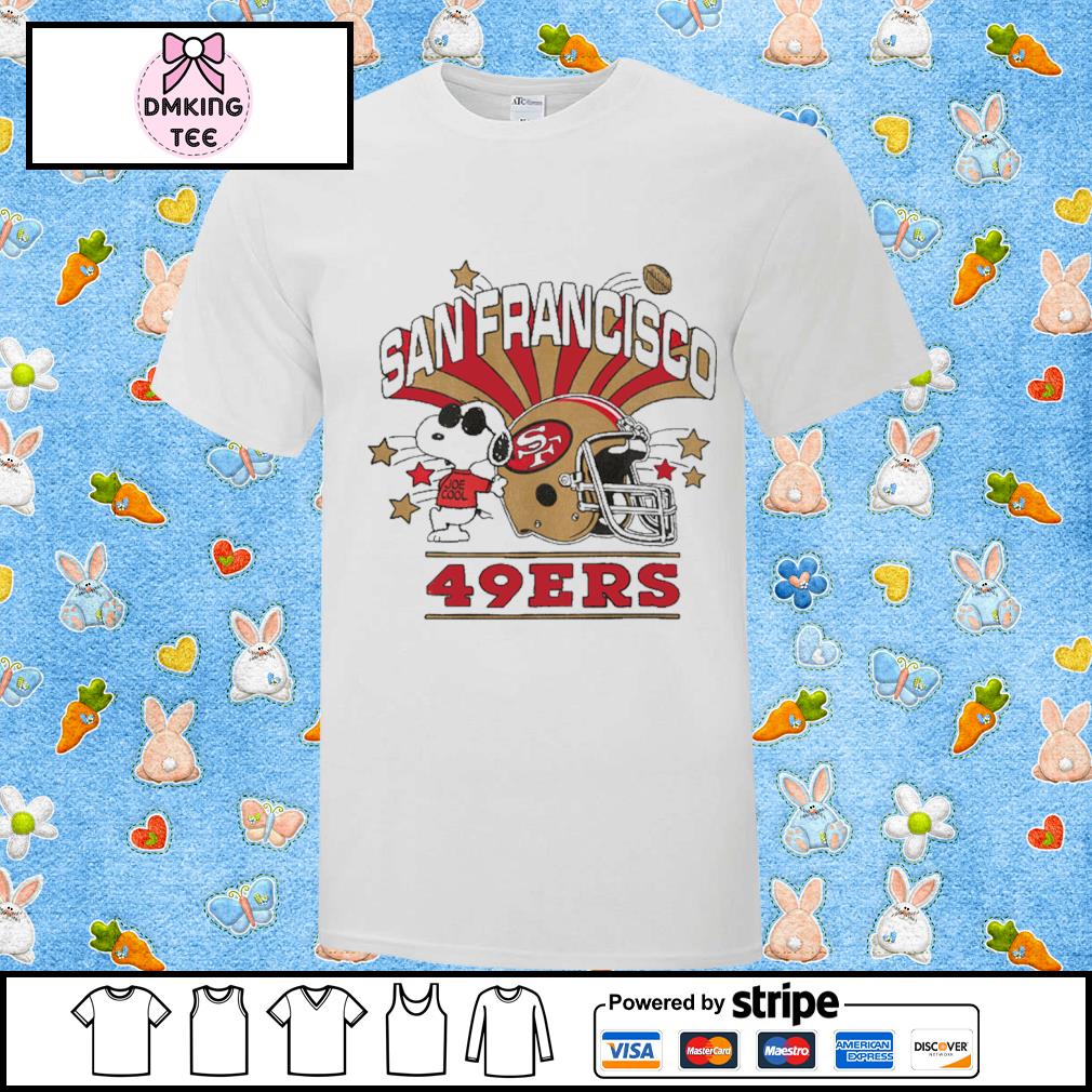 Joe Cool Snoopy San Francisco 49ers T-Shirt - T-shirts Low Price