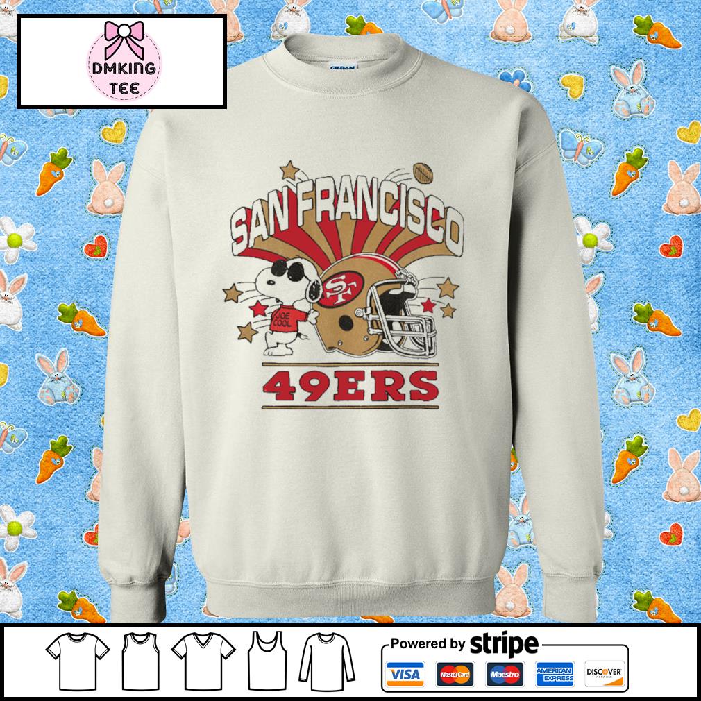 San Francisco 49ers Snoopy Christmas shirt, hoodie, sweater, long sleeve  and tank top