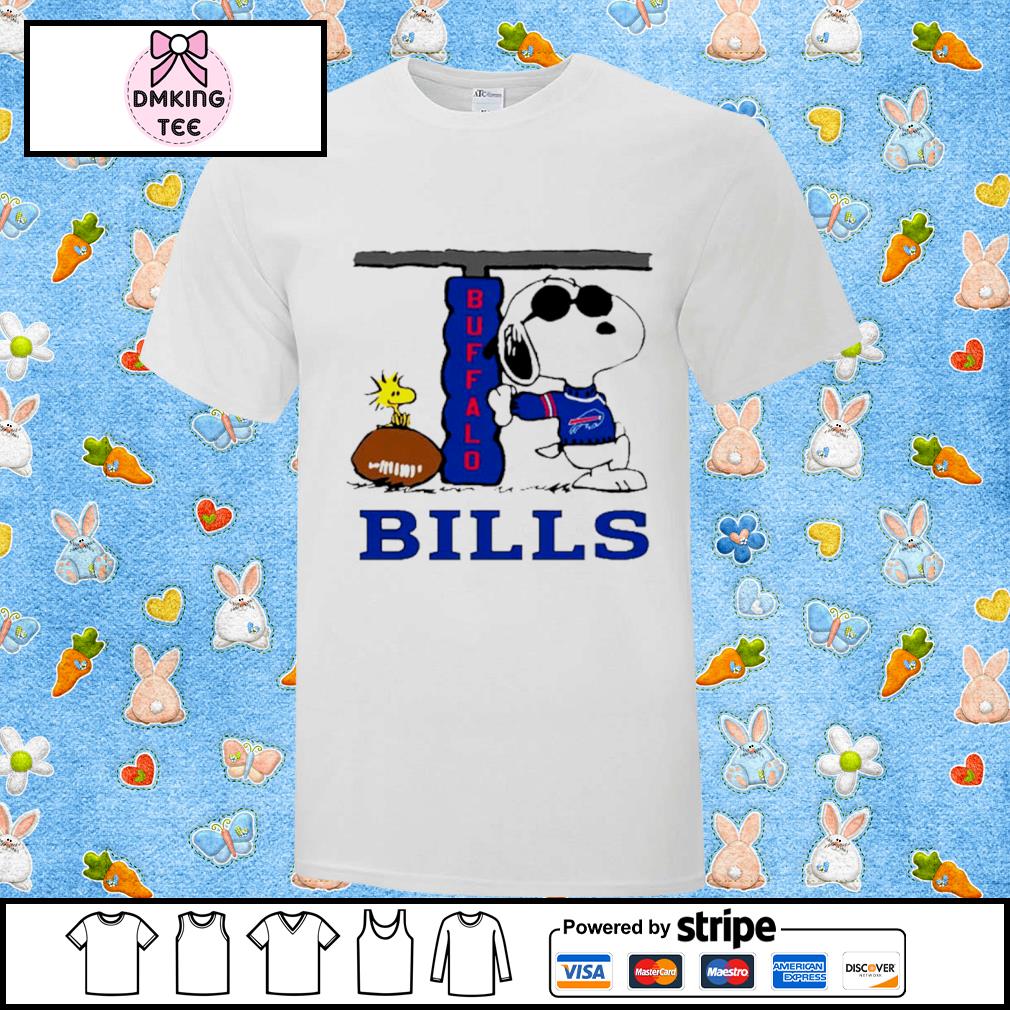 Snoopy Joe Cool and Buffalo Bills Sweatshirt 