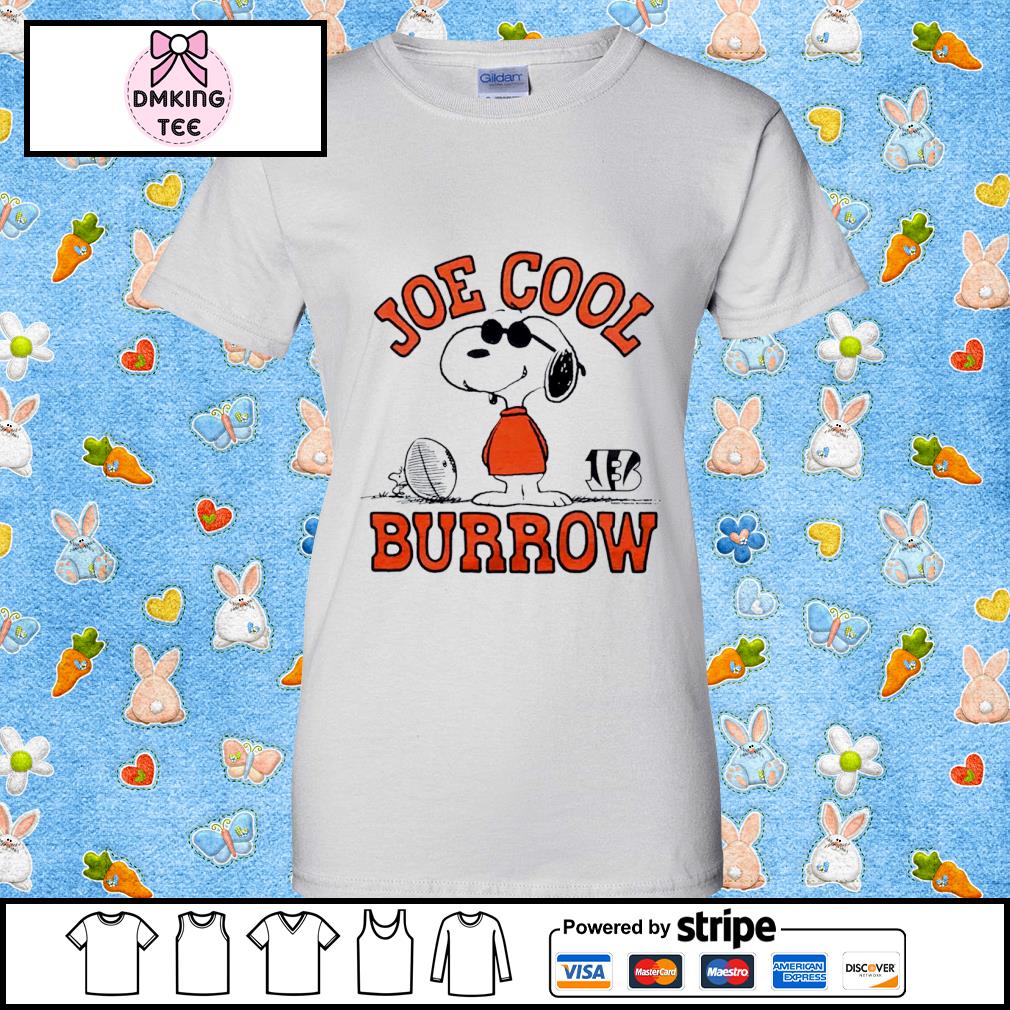 Official Peanuts X Bengals Joe Cool Burrow Snoopy Shirt, hoodie, sweater,  long sleeve and tank top