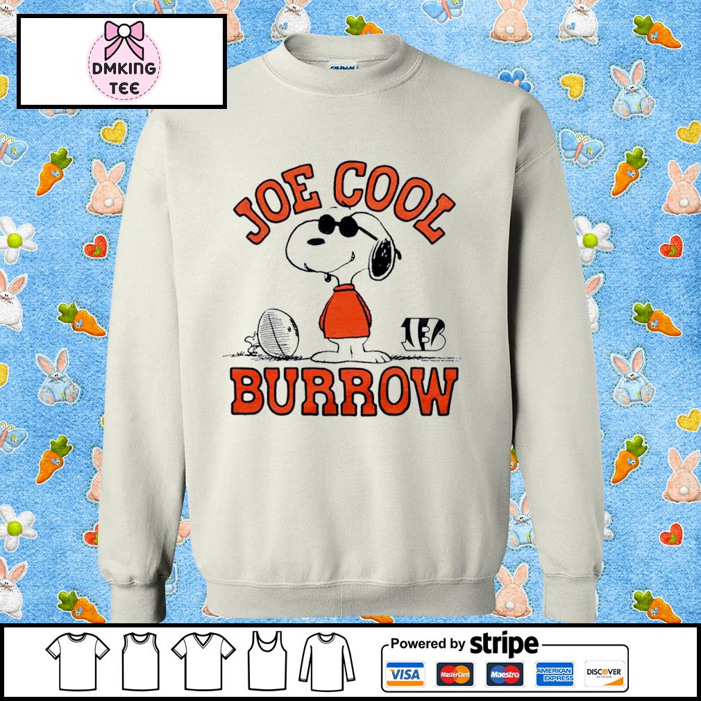 Peanuts Snoopy x Bengals Joe Cool Burrow shirt, hoodie, sweater