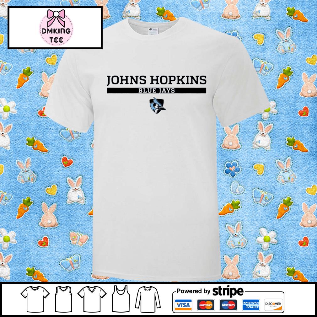 Champion Johns Hopkins Blue Jays Gray Icon Logo Basketball Jersey Long  Sleeve T-Shirt