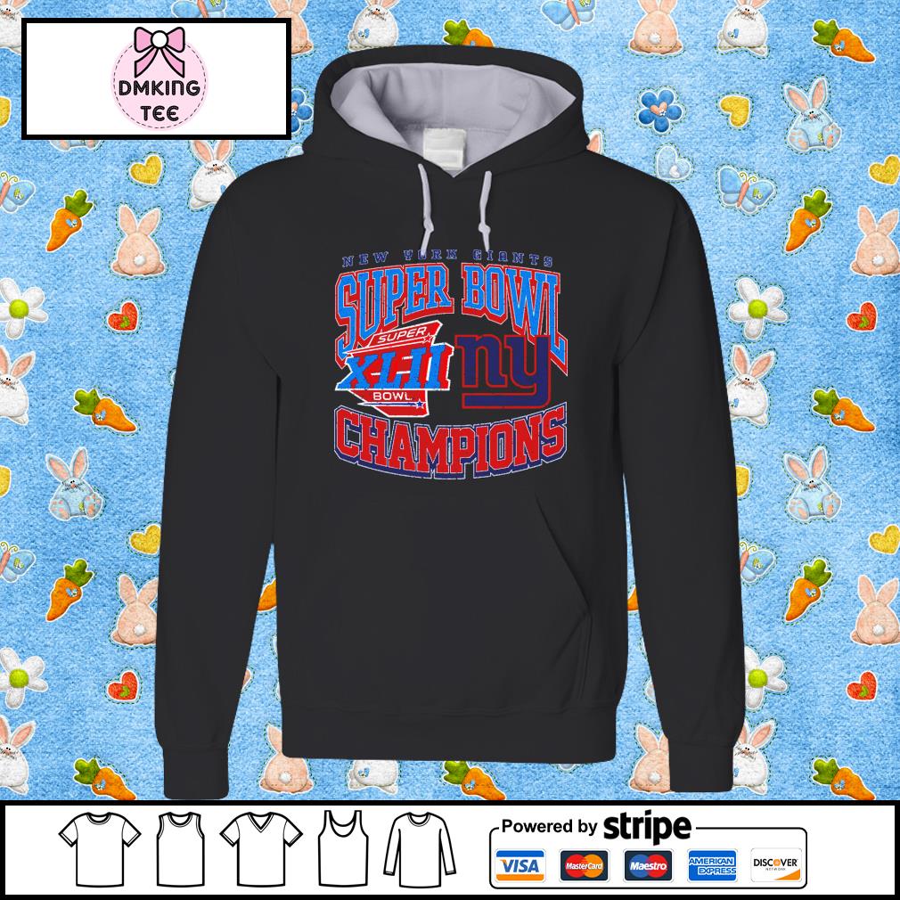 New York Giants Super Bowl XLII Champions vintage shirt, hoodie, sweater,  long sleeve and tank top