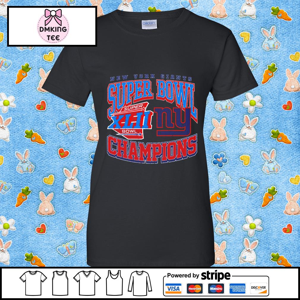 New York Giants Super Bowl XLII Champions vintage shirt, hoodie, sweater,  long sleeve and tank top