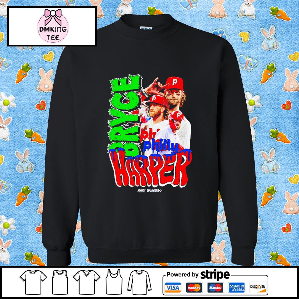 Jomboy Media Bryce Harper for Philly | Crewneck Sweatshirt Red / 4XL