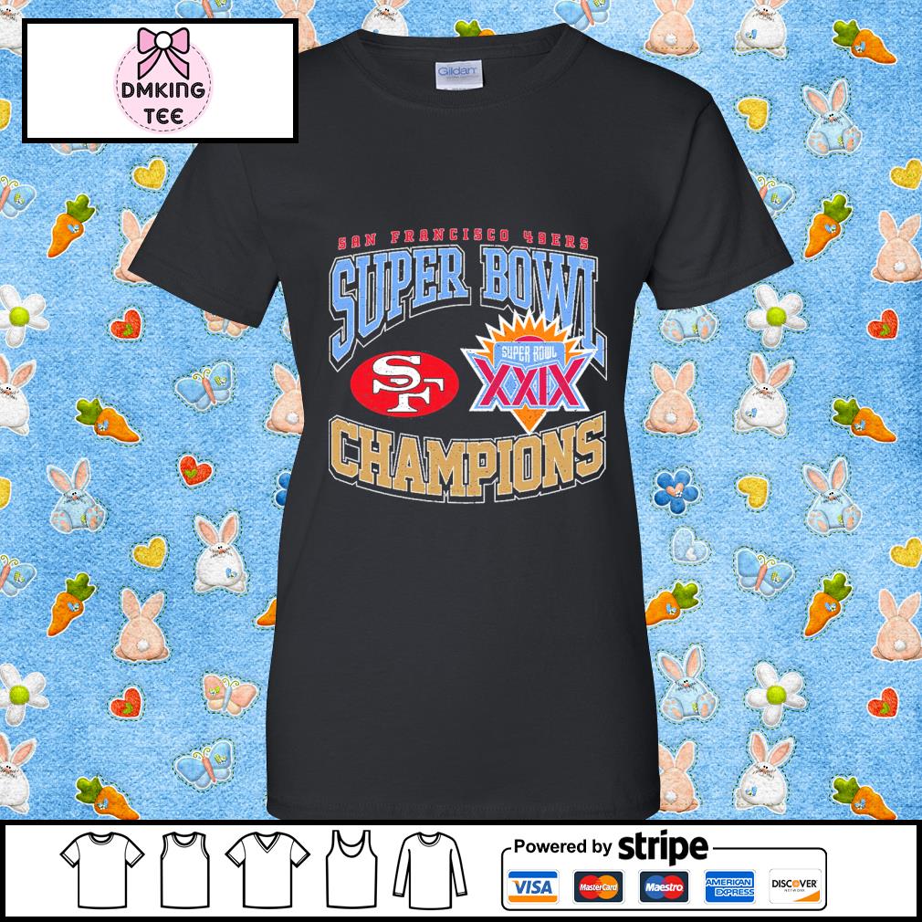 San Francisco 49ers Super Bowl XXIX Champions vintage shirt