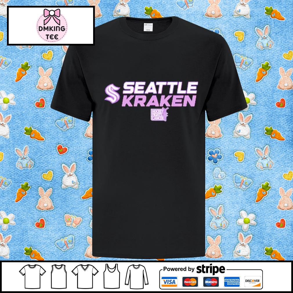 Seattle Kraken NHL Fights Cancer Gear, Kraken Hockey Fights Cancer Jerseys,  Tees, Hats