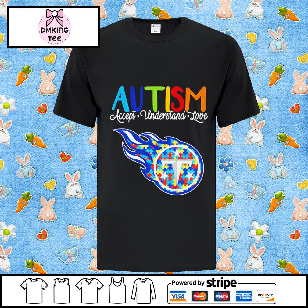 Tennessee Titans Crucial Catch Intercept Autism T-shirt - REVER LAVIE