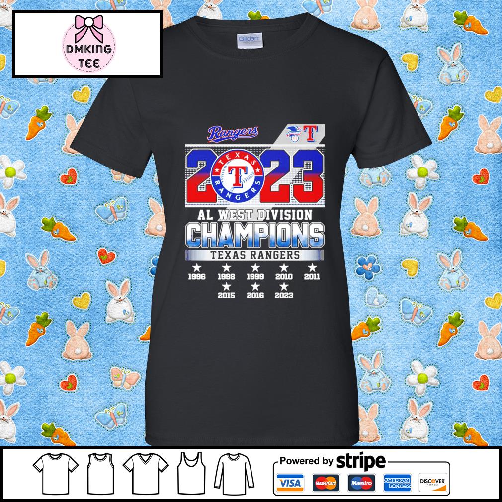 Texas Rangers AL West Champs 2023 T-Shirt, hoodie, sweater, long sleeve and  tank top