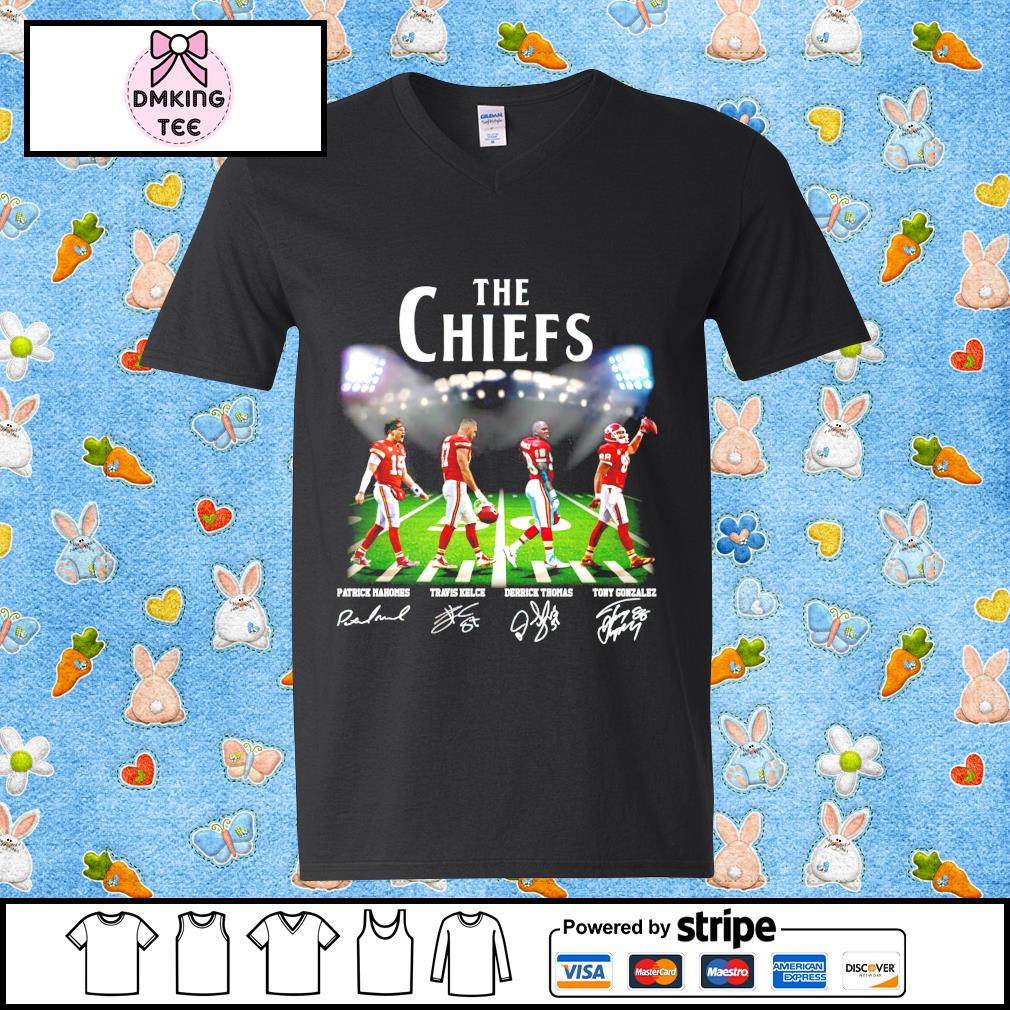 The Chiefs Abbey Road Patrick Mahomes Travis Kelce Derrick Thomas